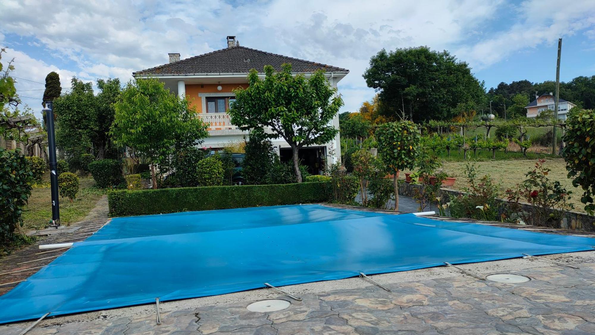 Villa Con Piscina En Panton Ribeira Sacra Galicia Ideal Para Familias Buitenkant foto